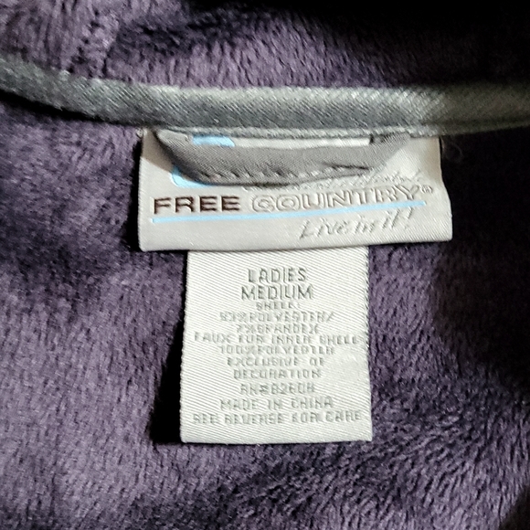 Free Country Fleece Lined Hooded Coat - Picture 3 of 7